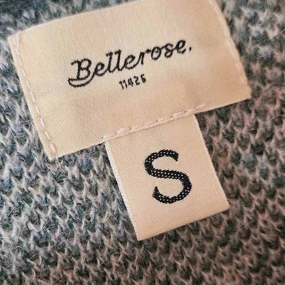 Bellerose Green Mohair Wool Cardigan Sweater Size Small - Picture 3 of 5
